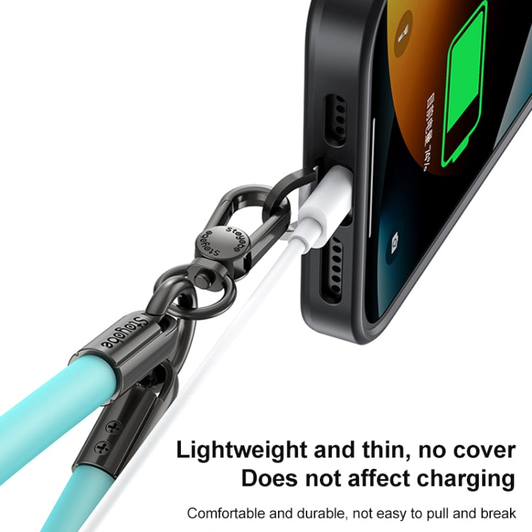 DUX DUICS Stoyobe PL-II Universal Silicone Phone Wrist Strap Anti-lost Lanyard(Tiffany Blue) by DUX DUCIS