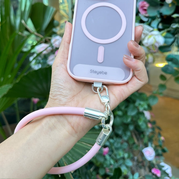 DUX DUICS Stoyobe PL-II Universal Silicone Phone Wrist Strap Anti-lost Lanyard(Pink) by DUX DUCIS