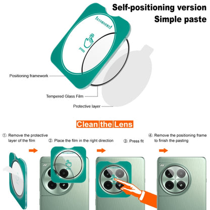 For OnePlus 13 imak HD Glass Rear Camera Lens Film, Self-positioning Version by imak