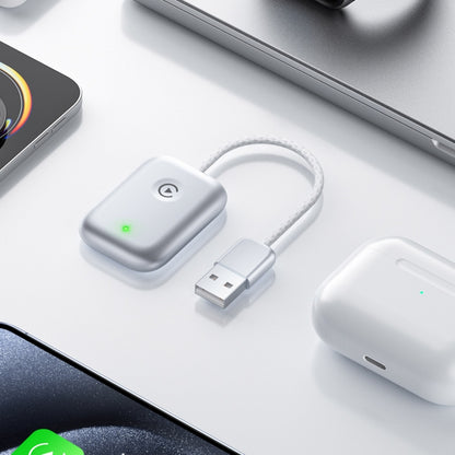 USB Interface Wired to Wireless Car CarPlay Adapter(Silver) by buy2fix