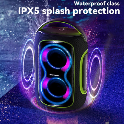 HOPESTAR H59 50W Outdoor Portable IPX5 Waterproof Bluetooth Speaker(Dark Green) - Waterproof Speaker by HOPESTAR | Online Shopping UK | buy2fix