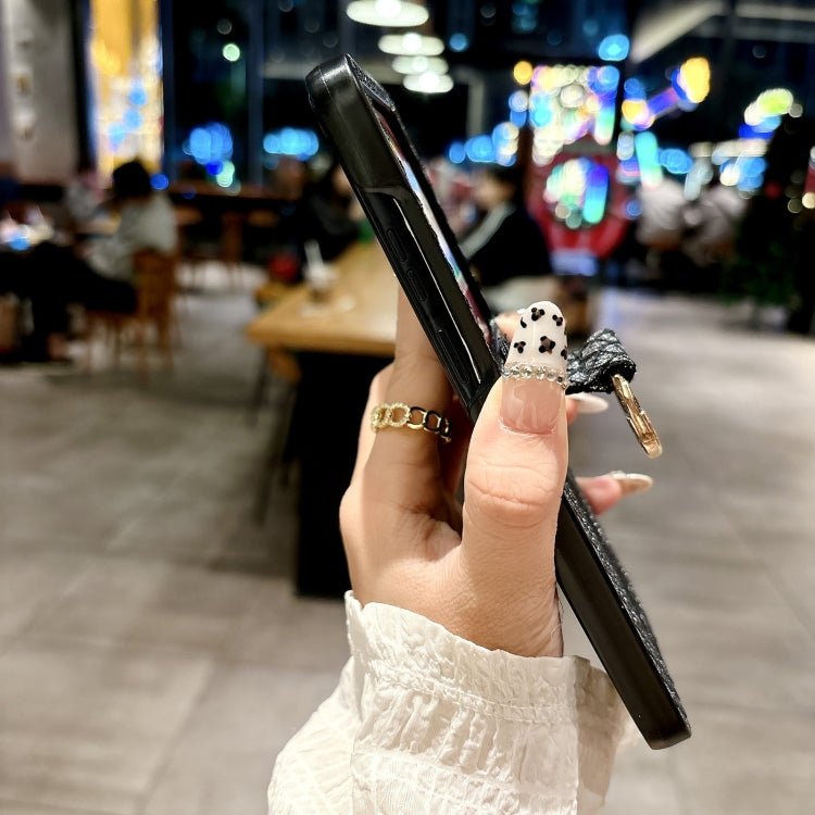 For Motorola Razr 50 Sparkling Diamond Rhombus PC Phone Case with Ring(Silver) by buy2fix