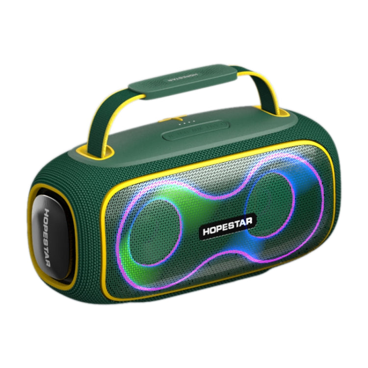 HOPESTAR Party Box 150 40W Outdoor Portable IPX5 Waterproof Bluetooth Speaker(Dark Green) - Waterproof Speaker by HOPESTAR | Online Shopping UK | buy2fix