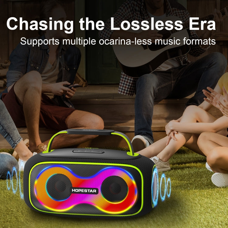 HOPESTAR Party Box 150 40W Outdoor Portable IPX5 Waterproof Bluetooth Speaker(Grey) - Waterproof Speaker by HOPESTAR | Online Shopping UK | buy2fix