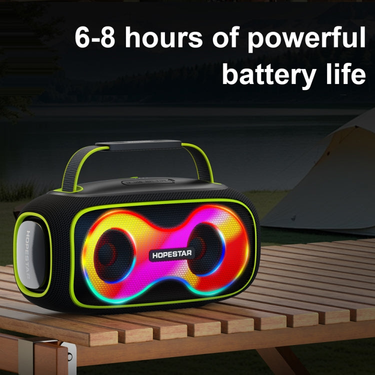 HOPESTAR Party Box 150 40W Outdoor Portable IPX5 Waterproof Bluetooth Speaker(Black) - Waterproof Speaker by HOPESTAR | Online Shopping UK | buy2fix