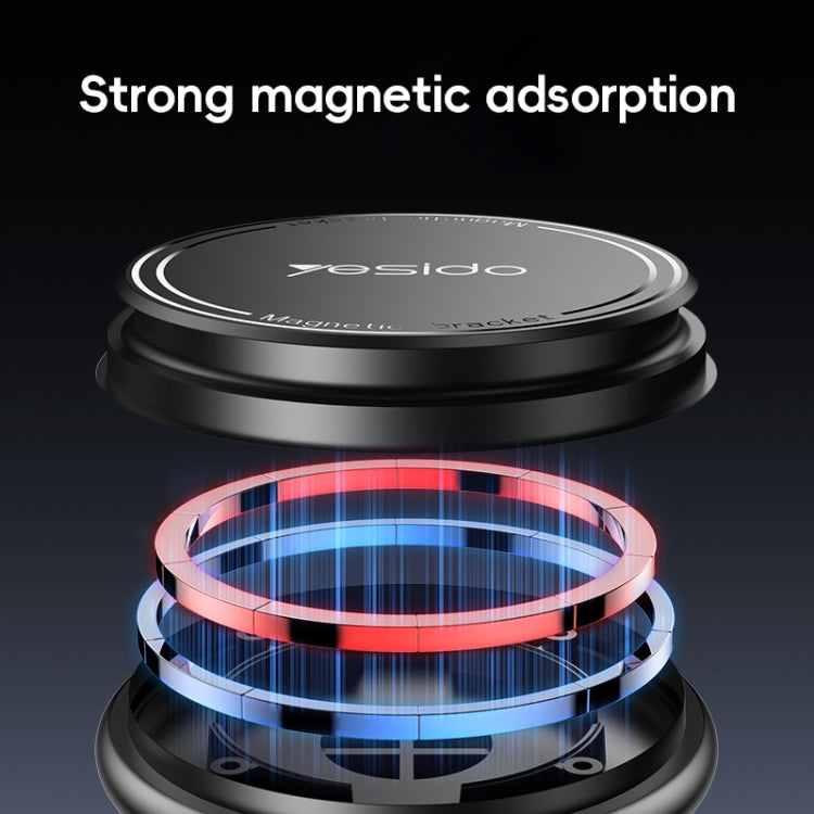 Yesido C220 Car Center Console MagSafe Magnetic Phone Holder(Black) by Yesido