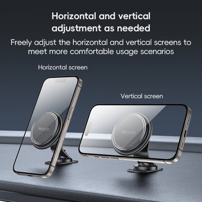 Yesido C220 Car Center Console MagSafe Magnetic Phone Holder(Black) by Yesido