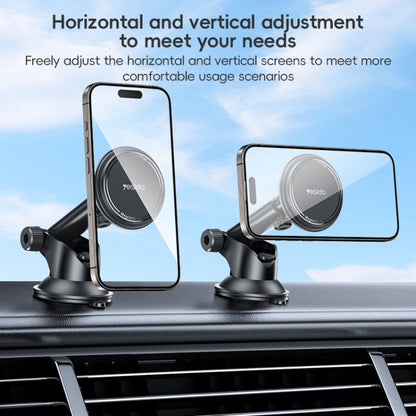 Yesido C269 Car Center Console MagSafe Magnetic Phone Holder(Black) by Yesido