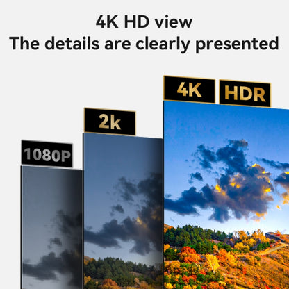 Yesido HM16 4K 30Hz HD HDMI Extension Cable, Length:1.8m(Black) - Cable by Yesido | Online Shopping UK | buy2fix