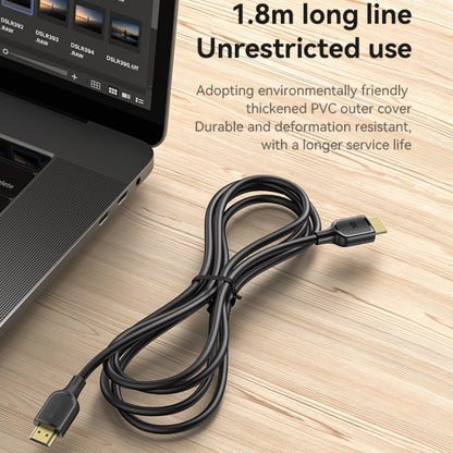 Yesido HM16 4K 30Hz HD HDMI Extension Cable, Length:1.8m(Black) - Cable by Yesido | Online Shopping UK | buy2fix