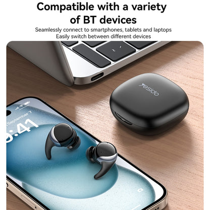 Yesido TWS30 ANC Active Noise Reduction TWS Bluetooth Earphone(Black) - TWS Earphone by Yesido | Online Shopping UK | buy2fix