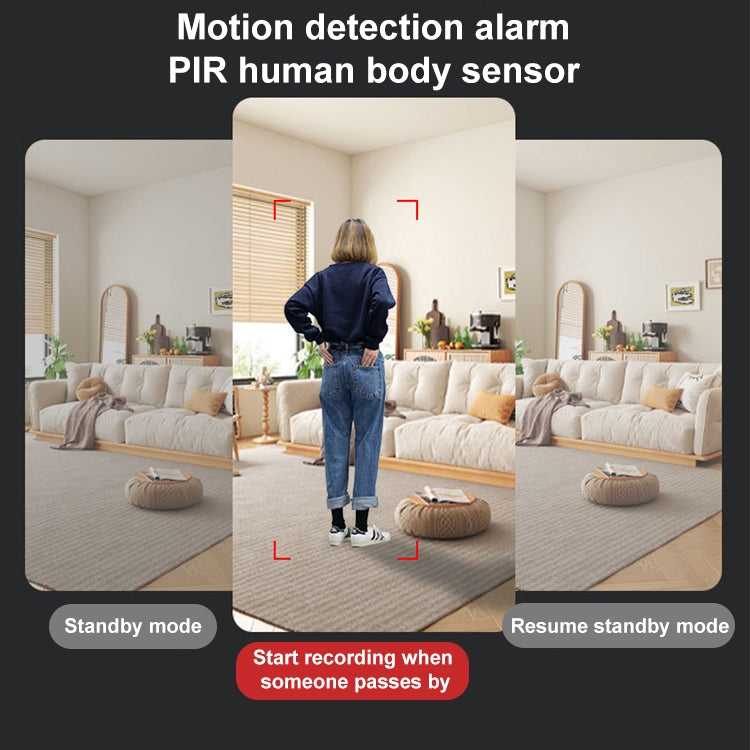 30W HD Night Vision Remote Indoor and Outdoor Wireless Surveillance Camera, Memory Card:128GB - Wireless Camera by buy2fix | Online Shopping UK | buy2fix