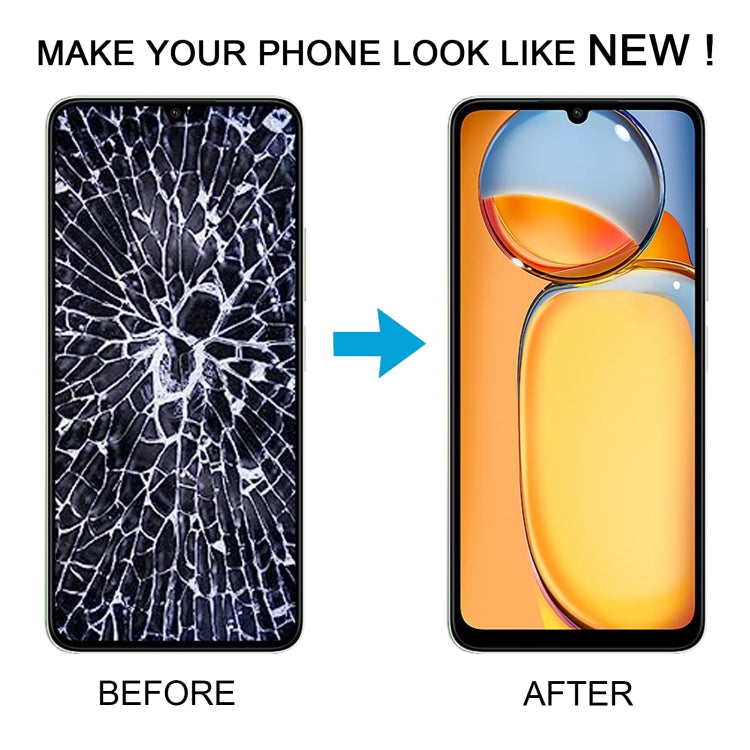 For Xiaomi Redmi 13C 4G OEM LCD Screen Digitizer Full Assembly with Frame by buy2fix