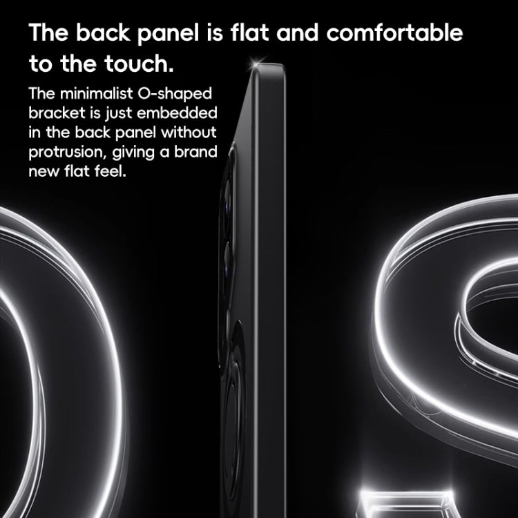 For Samsung Galaxy S25 Ultra 5G Carbon Fiber MagSafe Phone Case with 360 Degree Rotating Holder(Black) by buy2fix