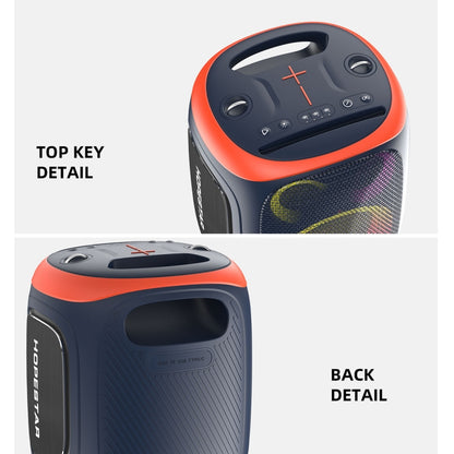 HOPESTAR PARTY130 Outdoor Dual Mic Long Endurance Bluetooth Speaker(Beige) - Waterproof Speaker by HOPESTAR | Online Shopping UK | buy2fix