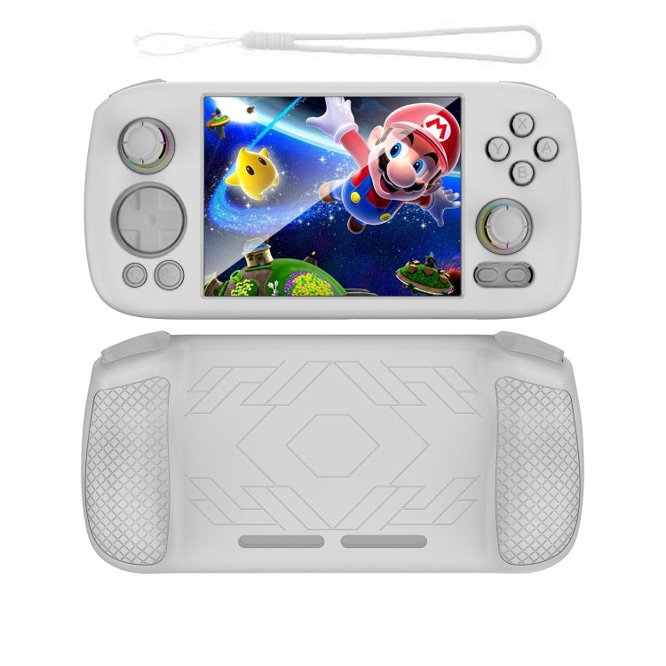 For ANBERNIC RG406H Silicone Game Console Protective Case(White) - Cases by buy2fix | Online Shopping UK | buy2fix