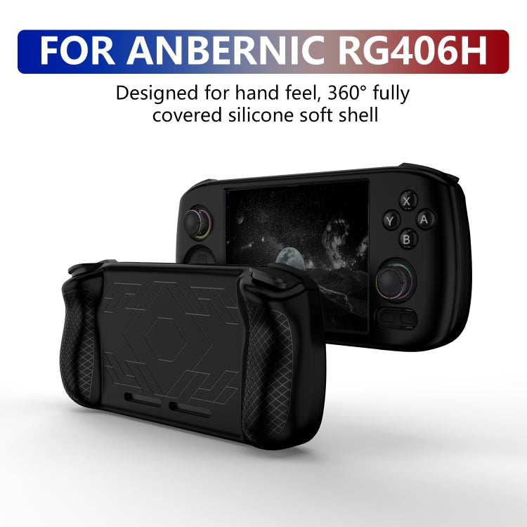 For ANBERNIC RG406H Silicone Game Console Protective Case(White) - Cases by buy2fix | Online Shopping UK | buy2fix