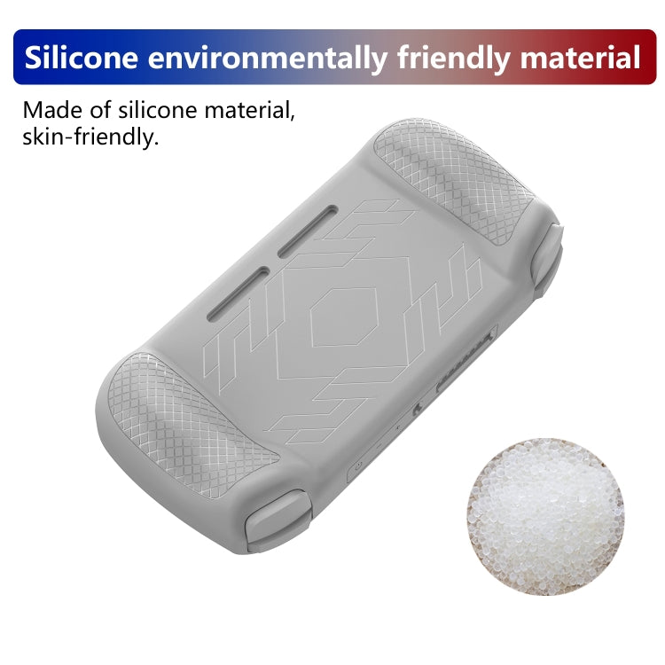 For ANBERNIC RG406H Silicone Game Console Protective Case(White) - Cases by buy2fix | Online Shopping UK | buy2fix