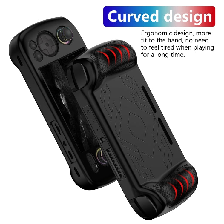 For ANBERNIC RG406H Silicone Game Console Protective Case(Black) - Cases by buy2fix | Online Shopping UK | buy2fix