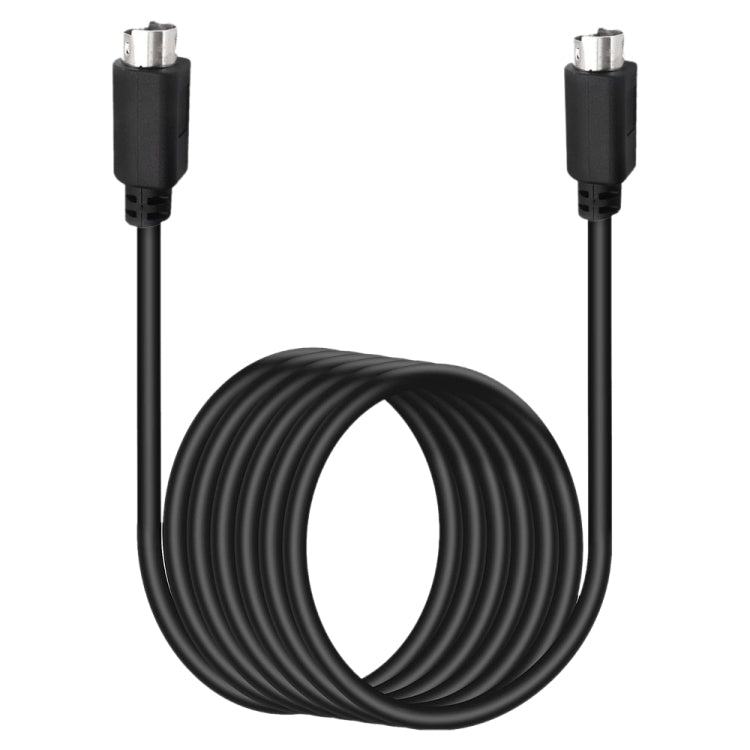 Mini DIN 6 Pin Core Extension Cable, Length:1.8m(Male to Male Straight) - Cables by buy2fix | Online Shopping UK | buy2fix