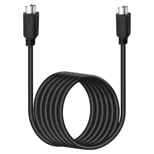 Mini DIN 6 Pin Core Extension Cable, Length:3m(Male to Male Straight) - Cables by buy2fix | Online Shopping UK | buy2fix