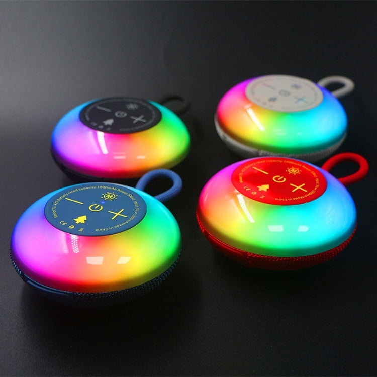 T&G TG-422 TWS Outdoor IPX6 Portable Wireless Bluetooth Speaker with RGB Light(Blue) - Mini Speaker by T&G | Online Shopping UK | buy2fix