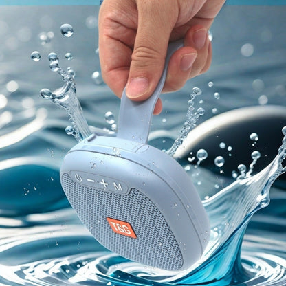 T&G TG-444 TWS Outdoor Cycling Portable IPX6 Wireless Bluetooth Speaker(Grey) - Mini Speaker by T&G | Online Shopping UK | buy2fix