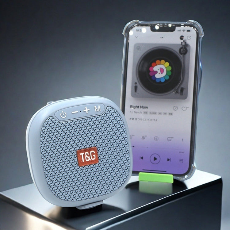 T&G TG-444 TWS Outdoor Cycling Portable IPX6 Wireless Bluetooth Speaker(Blue) - Mini Speaker by T&G | Online Shopping UK | buy2fix