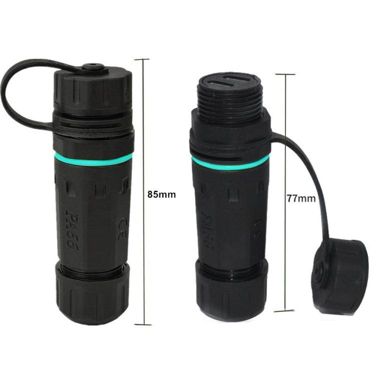 10Gpbs IP68 Waterproof Dual Ports Type-C Female to Female Straight Coupler Adapter With Protective Cover - Network Hubs by buy2fix | Online Shopping UK | buy2fix