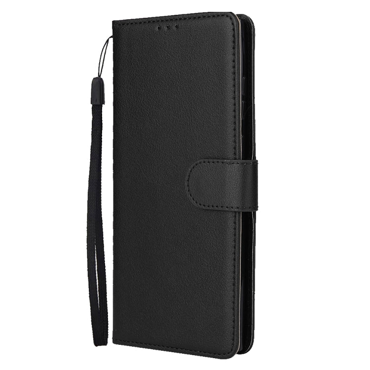 For Samsung Galaxy S25 Ultra 5G 3-Card Slots Multifunctional Leather Phone Case(Black) - Galaxy S25 Ultra 5G Cases by buy2fix | Online Shopping UK | buy2fix