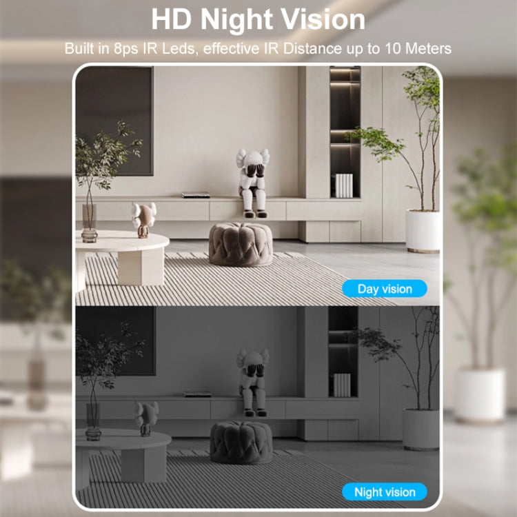 Home Ultra-HD Infrared Night Vision WiFi Surveillance Camera, Memory Card:128GB(US Plug) - Wireless Camera by buy2fix | Online Shopping UK | buy2fix