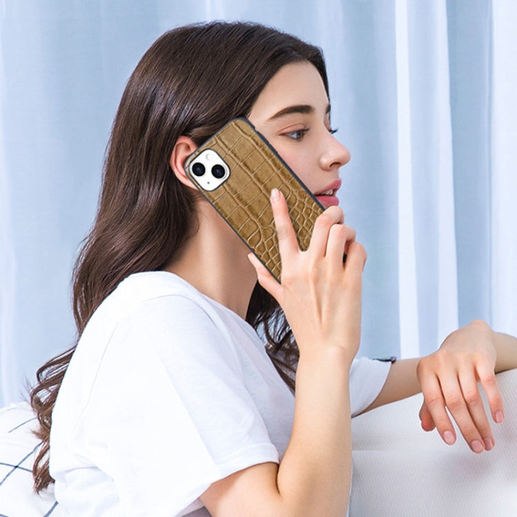 For iPhone 13 Pro Max VIETAO Alligator Texture PU Phone Case(Red) - iPhone 13 Pro Max Cases by VIETAO | Online Shopping UK | buy2fix