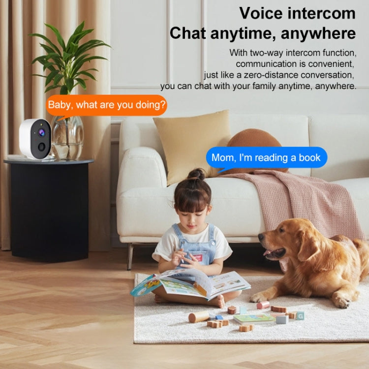 3MP Home Outdoor HD Wireless Surveillance Camera, WiFi Version+5200mAh Battery+Tuya APP(US Plug) - Wireless Camera by buy2fix | Online Shopping UK | buy2fix