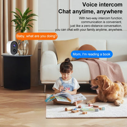 3MP Home Outdoor HD Wireless Surveillance Camera, WiFi Version+5200mAh Battery+Tuya APP(US Plug) - Wireless Camera by buy2fix | Online Shopping UK | buy2fix