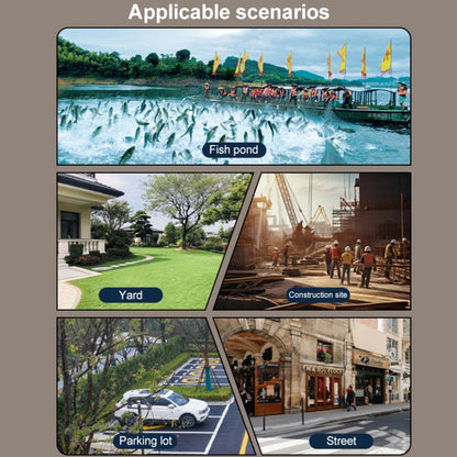 3MP Graffit Version Outdoor HD Solar Panel Wireless WiFi Surveillance Camera, Memory Card:128GB(US Plug) - Wireless Camera by buy2fix | Online Shopping UK | buy2fix