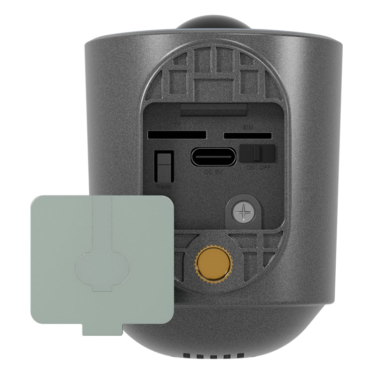 WiFi Tuya Smart Version HD Low Power Consumption Battery Camera, EU Plug, Memory Card:32GB(Grey) - Wireless Camera by buy2fix | Online Shopping UK | buy2fix