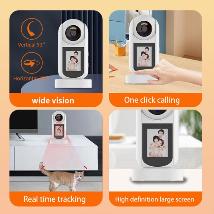 2MP HD Video Call Dual Light Full Color Night Vision WiFi Surveillance Camera(EU Plug) - Wireless Camera by buy2fix | Online Shopping UK | buy2fix