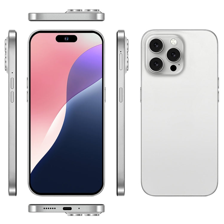 U218 / i16 Pro Max, 1GB+16GB, 6.6 inch Android 8.1 MTK6580A Quad Core, OTG, Network: 3G, Dual SIM, Plug:AU Plug(White) -  by buy2fix | Online Shopping UK | buy2fix