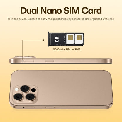 U218 / i16 Pro Max, 1GB+16GB, 6.6 inch Android 8.1 MTK6580A Quad Core, OTG, Network: 3G, Dual SIM, Plug:UK Plug(Purple) -  by buy2fix | Online Shopping UK | buy2fix