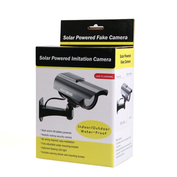 Solar Simulation Camera Model(Silver) - Simulated Cameras by buy2fix | Online Shopping UK | buy2fix