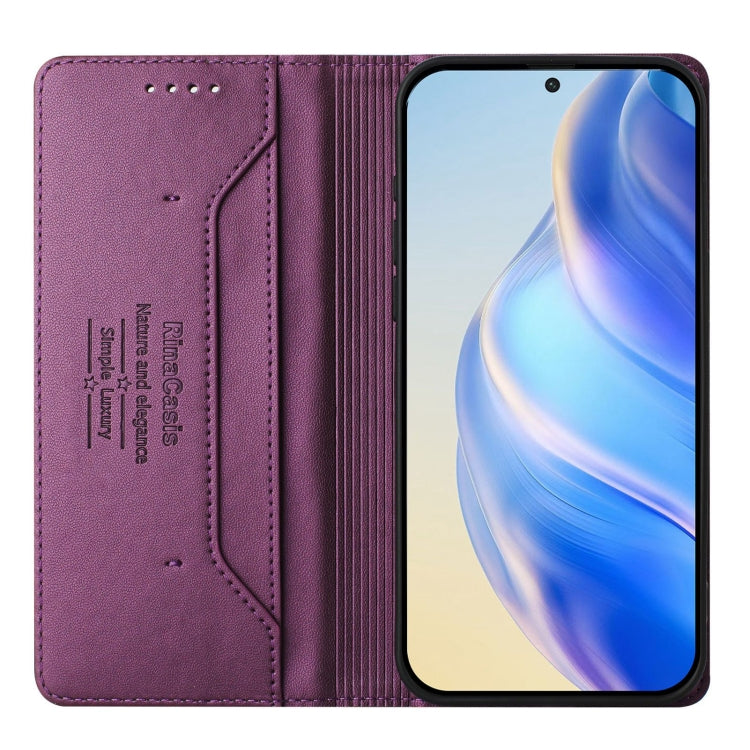 For Nothing CMF Phone 1 RC01 Dual-Folded Magnetic Suction RFID Leather Phone Case(Violet) - Nothing Cases by buy2fix | Online Shopping UK | buy2fix