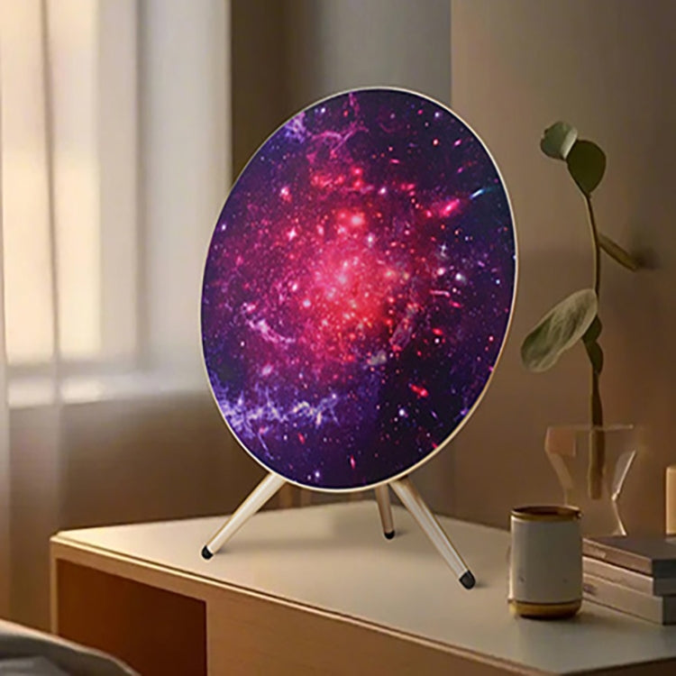 LP18 Creative Flying Saucer Portable Subwoofer Bluetooth Speaker with Tripod(Starry Sky) - Desktop Speaker by buy2fix | Online Shopping UK | buy2fix