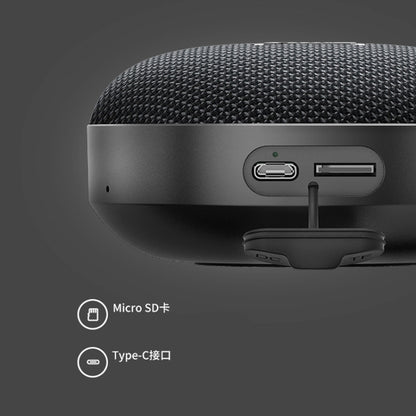 Inwa MZ508 Outdoor Waterproof Portable Wireless Bluetooth Speaker Support TF Card(Black) - Mini Speaker by buy2fix | Online Shopping UK | buy2fix