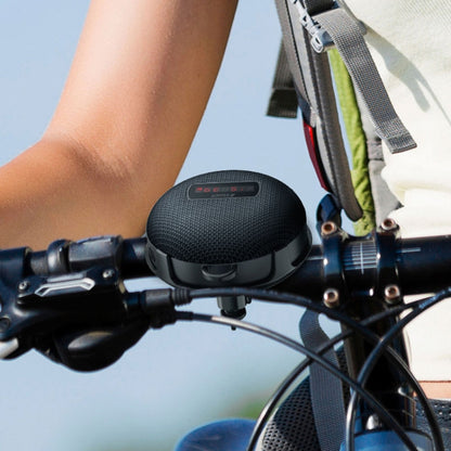 Inwa MZ508 Outdoor Waterproof Portable Wireless Bluetooth Speaker Support TF Card(Black) - Mini Speaker by buy2fix | Online Shopping UK | buy2fix