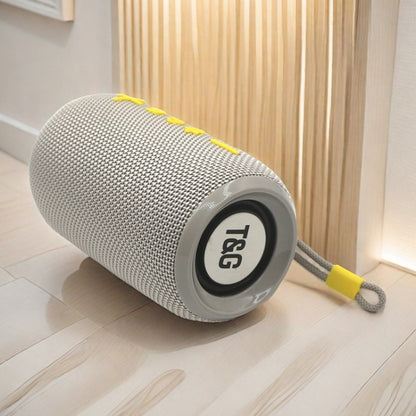 T&G TG419 Outdoor Portable Waterproof Handheld TWS Wireless Bluetooth Speaker(Grey) - Desktop Speaker by T&G | Online Shopping UK | buy2fix