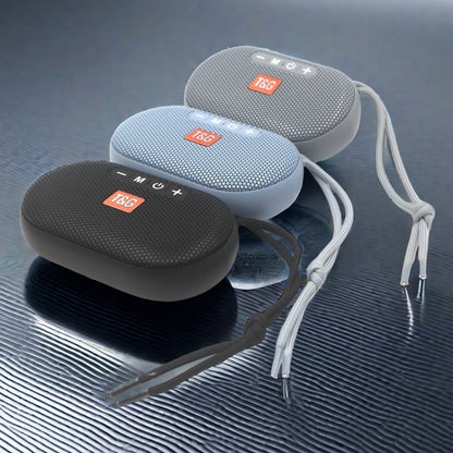 T&G TG441 TWS Mini Plug-in Card Portable Wireless Bluetooth Speaker(Grey) - Mini Speaker by T&G | Online Shopping UK | buy2fix