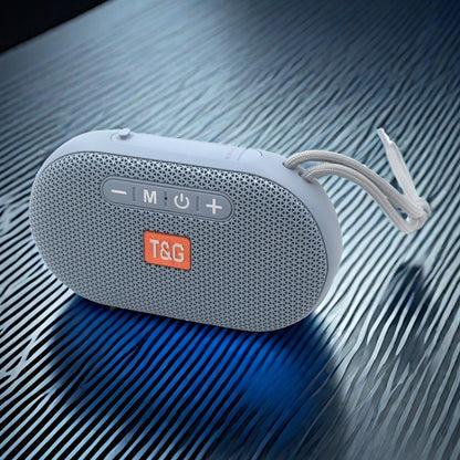 T&G TG441 TWS Mini Plug-in Card Portable Wireless Bluetooth Speaker(Blue) - Mini Speaker by T&G | Online Shopping UK | buy2fix