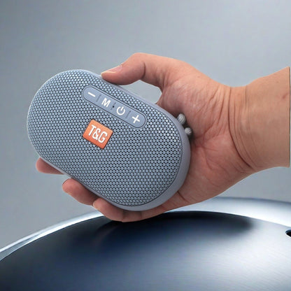 T&G TG441 TWS Mini Plug-in Card Portable Wireless Bluetooth Speaker(Blue) - Mini Speaker by T&G | Online Shopping UK | buy2fix