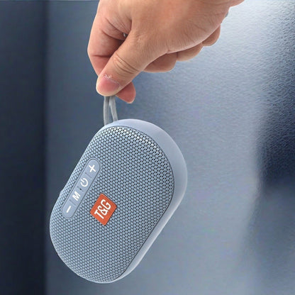 T&G TG441 TWS Mini Plug-in Card Portable Wireless Bluetooth Speaker(Blue) - Mini Speaker by T&G | Online Shopping UK | buy2fix
