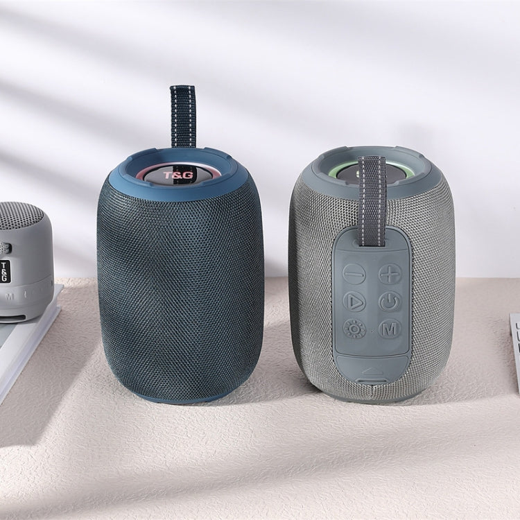 T&G TG678 15W Portable Subwoofer Wireless Bluetooth Speaker(Grey) - Desktop Speaker by T&G | Online Shopping UK | buy2fix